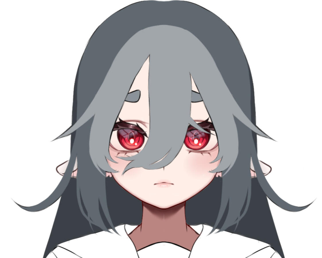 Face of the vtube model